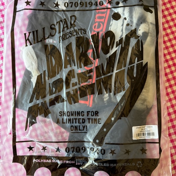 Killstar OPERA CROP HOODIE DARIO ARGENTO - Picture 4 of 6